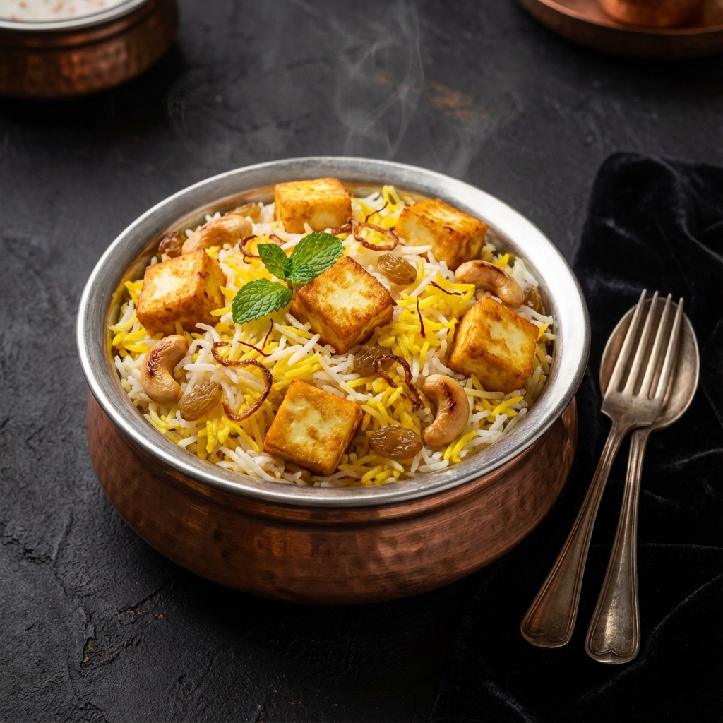 Premium Paneer Dum Biryani